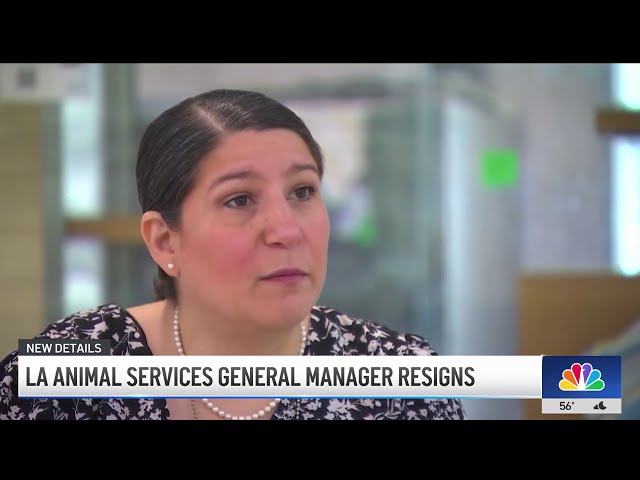 ⁣LA Animal Services general manager resigns year into the job