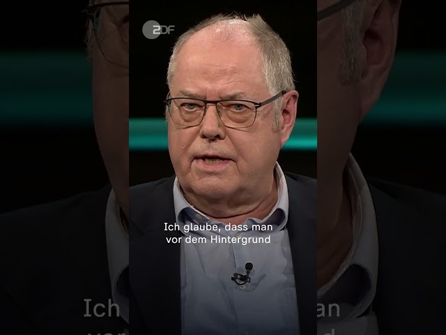 ⁣Peer Steinbrueck über Scholz: Er verhält sich "schwammig" | #lanz #short #shorts