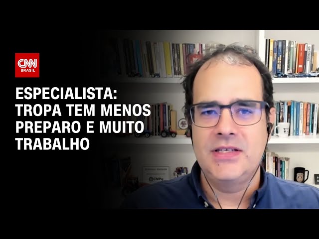 ⁣Especialista: Tropa tem menos preparo e muito trabalho | CNN NOVO DIA