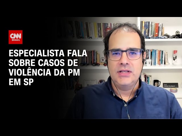 ⁣Especialista fala sobre casos de violência da PM em SP | CNN NOVO DIA