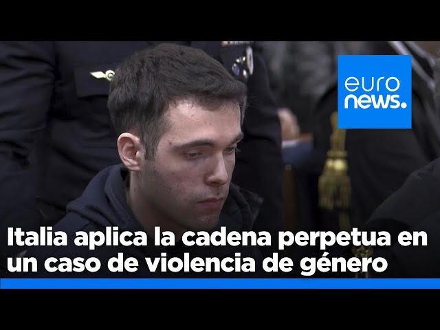 ⁣Cadena perpetua para el joven de 22 años que asesinó a puñaladas a su ex en Italia