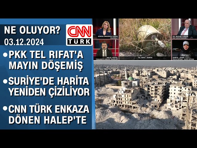 ⁣Suriye'de harita yeniden çiziliyor! İşte yeni gelişmeler ve Halep'in son hali- Ne Oluyor? 