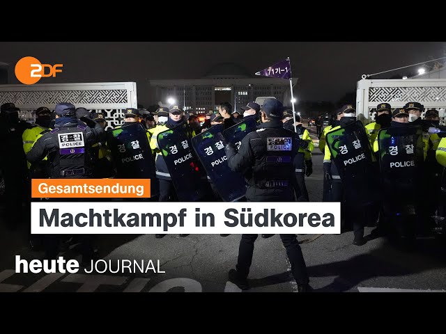 ⁣heute journal vom 03.12.24 Machtkampf Südkorea, Rebellen in Syrien, Umstrukturierung der AfD-Jugend