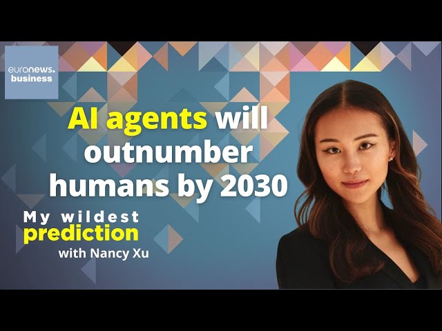 ⁣AI agents will outnumber human beings| My Wildest Prediction with Nancy Xu