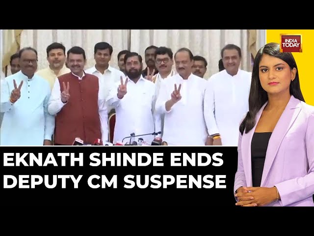 ⁣Eknath Shinde Agrees To Deputy CM Post In Maharashtra Government Reshuffle | Mahayuti 2.0 Sarkar