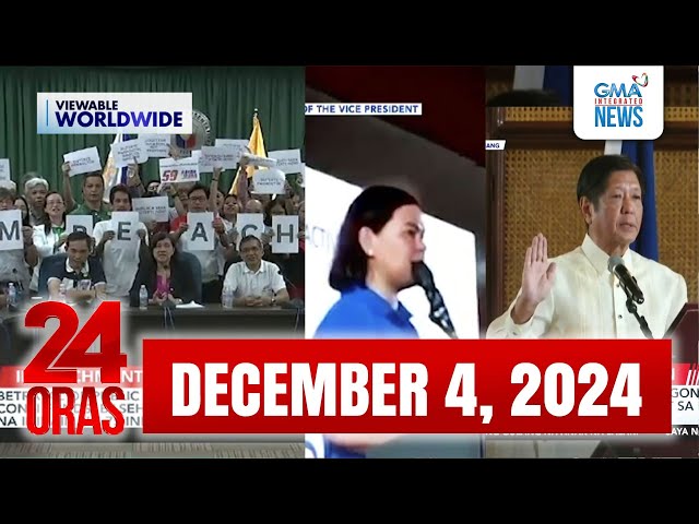 ⁣24 Oras Express: December 04, 2024 [HD]