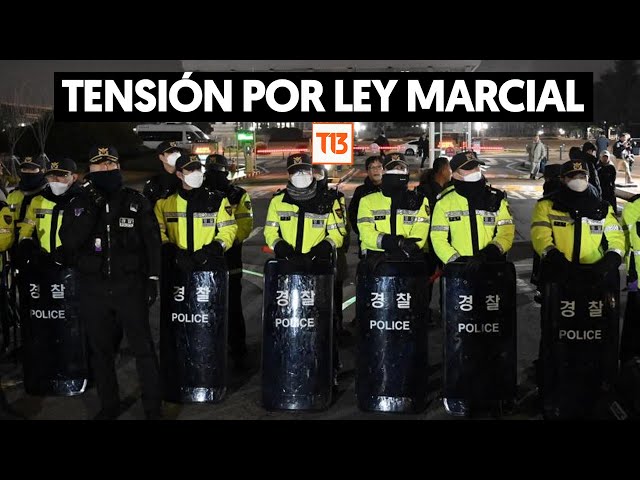 ⁣Así fue la ley marcial que duró menos de cinco horas en Corea del Sur