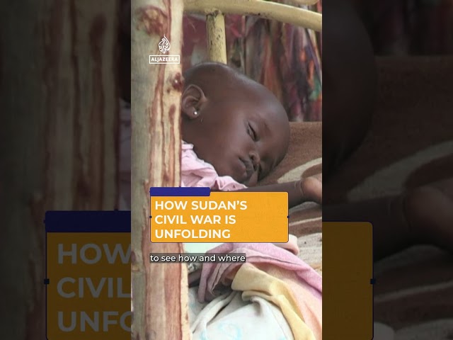 ⁣How Sudan's civil war is unfolding | By the Numbers