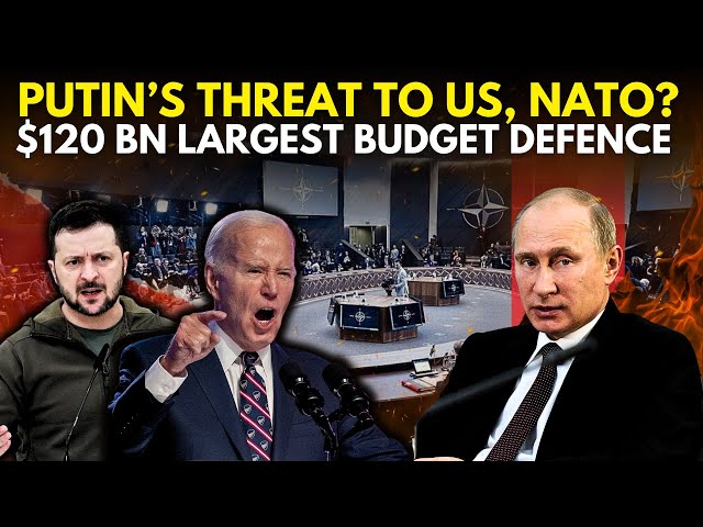 ⁣Russia-Ukraine War: Putin Approves New Budget With Record Defense Spending Of $120 Billion | WION