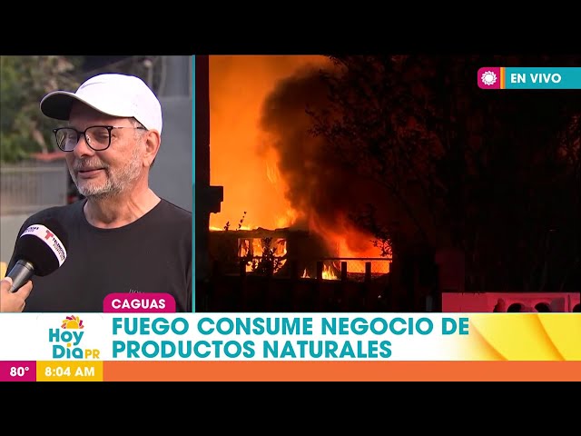 ⁣"Es duro volver a empezar": comerciante pierde su negocio un día antes de su cumpleaños