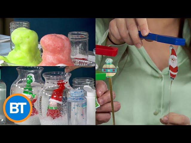 ⁣These holiday-themed science experiments will keep your kids AWAY from the screens over the break