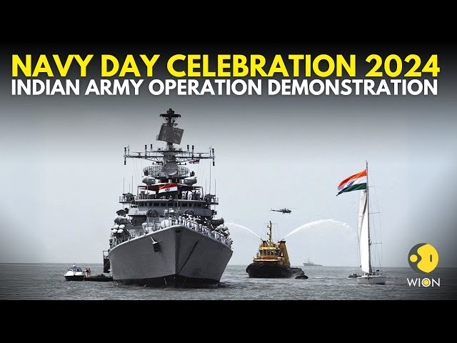 ⁣Navy Day Celebration 2024: Indian Navy Conducts Mega Operational Demonstration off Puri Coast | WION