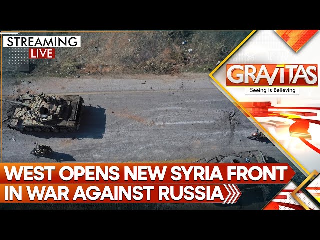 ⁣West opens new Syria front in war against Russia | GRAVITAS LIVE