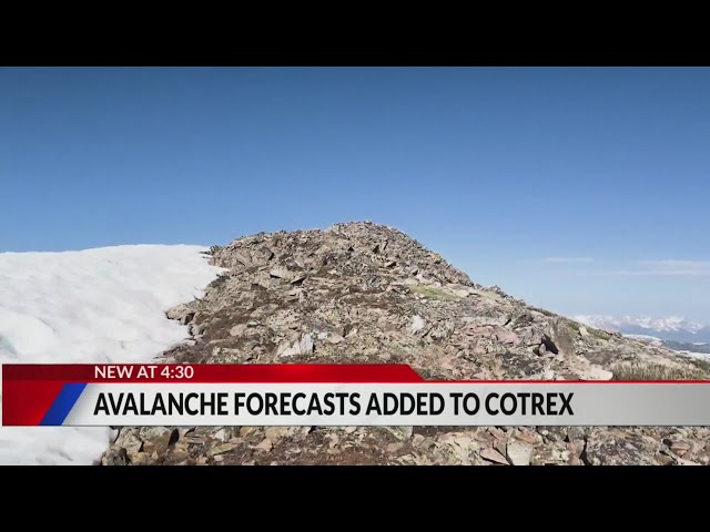 ⁣Avalanche information added to Colorado hiking app