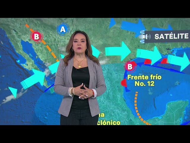 ⁣Clima Hoy en México del 4 de Diciembre de 2024 con Raquel Méndez: Efectos del Frente Frío 12