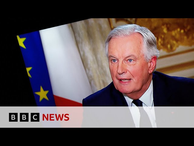 ⁣French government faces no-confidence vote | BBC News