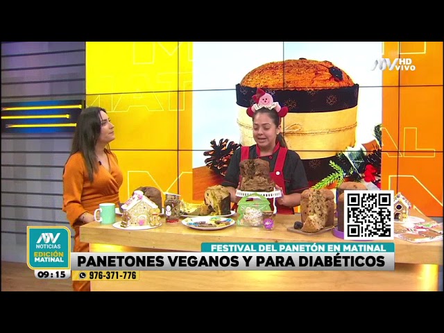 ⁣Panetones veganos y para diabéticos en esta Navidad