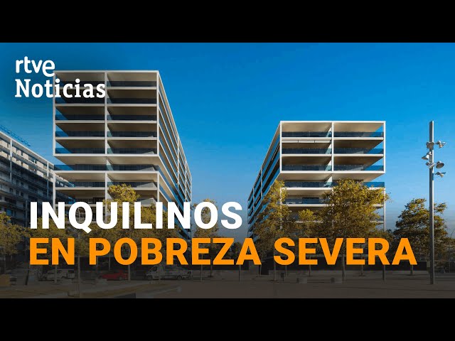 ⁣VIVIENDA: DOS TERCIOS de los INQUILINOS destinan más del 30% de su SALARIO en el ALQUILER | RTVE