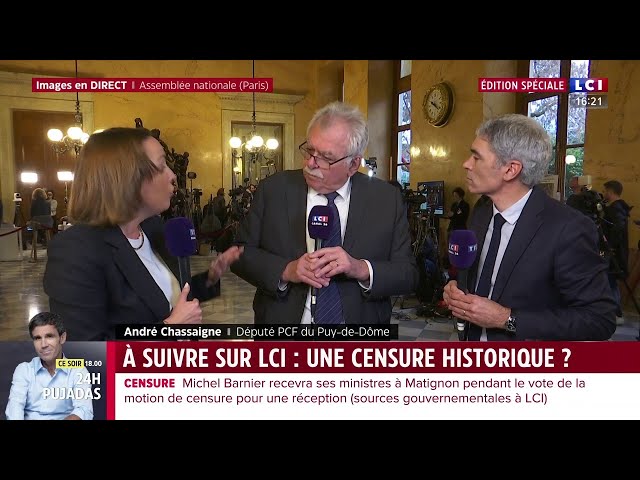 ⁣Censure du gouvernement Barnier, l’heure de vérité : suivez notre édition spéciale sur LCI