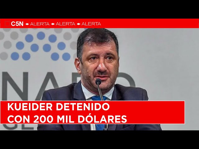 ⁣DETUVIERON al SENADOR EDGARDO KUEIDER con 200 MIL DÓLARES en CIUDAD del ESTE