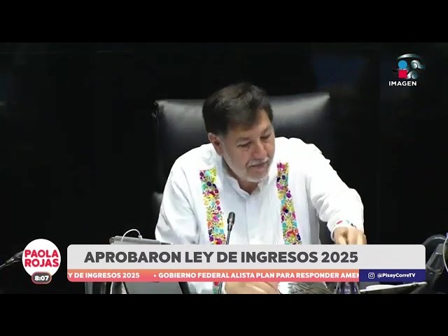 ⁣Diputados aprueban la Ley de Ingresos 2025 | DPC con Paola Rojas