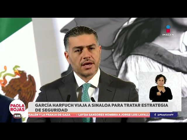 ⁣Omar García Harfuch viaja a Sinaloa para tratar la estrategia de seguridad | DPC con Paola Rojas