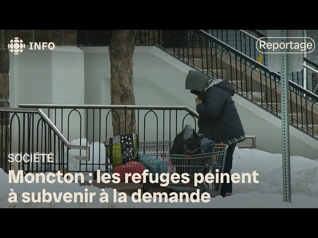 ⁣La population de sans-abri explose dans le Grand Moncton