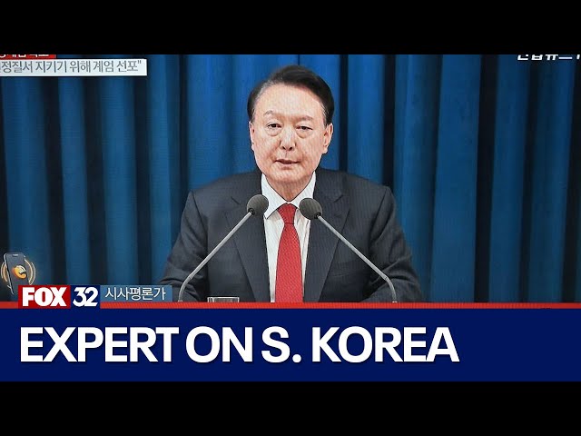 ⁣Professor explains political turmoil in South Korea, what it means for U.S.