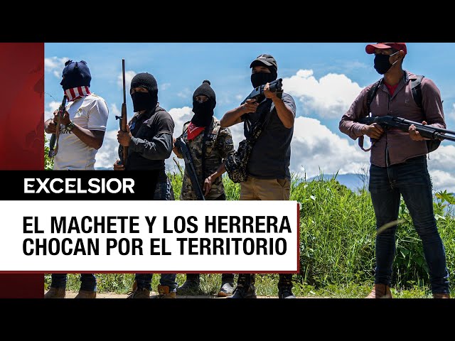 ⁣El Machete toma el control de Pantelhó, Chiapas