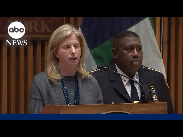 ⁣NYPD gives update on shooting death of UnitedHealthcare CEO