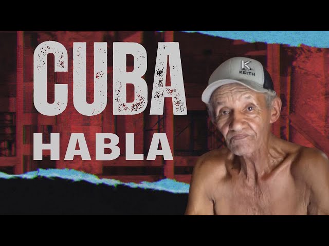 ⁣Cuba Habla: "Cuando le parece viene un día el agua y ya no viene más"