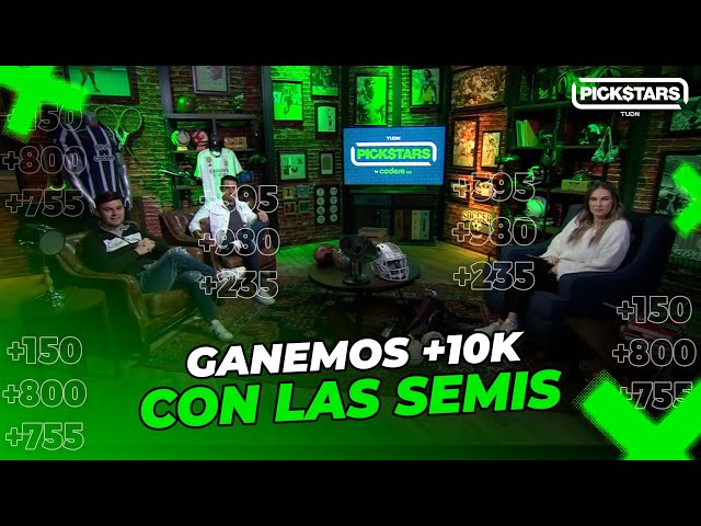 ⁣Las MEJORES APUESTAS  de Semifinales de Ida | Pickstars | TUDN