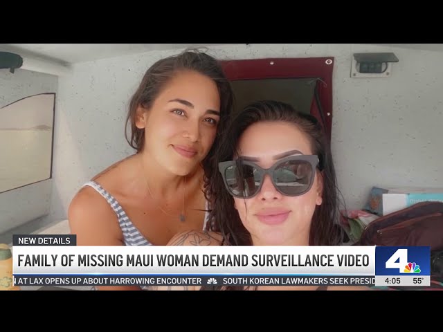 ⁣Family of missing Hawaii woman demands surveillance video