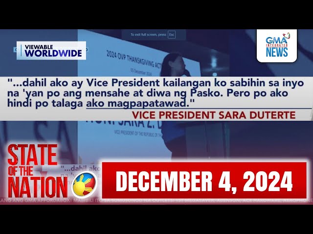 ⁣State of the Nation Express: December 4, 2024 [HD]