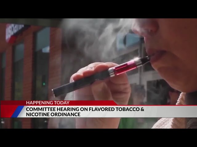 ⁣Denver City Council to hear proposed ban on flavored tobacco, nicotine