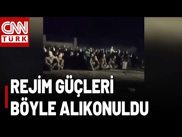 ⁣Esad Rejiminin Gücü Bitti Mi? Halep'te Rejim Askerlerinin Alıkonulduğu Anlar...