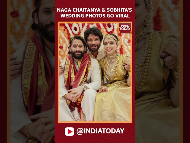 ⁣Naga Chaitanya & Sobhita Dhulipala Get Married And Wedding Photos Goes Viral On Internet #shorts