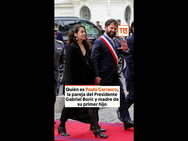 ⁣Quién es Paula Carrasco, la pareja del Presidente Gabriel Boric y madre de su primer hijo