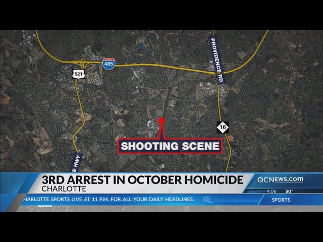 ⁣Third teen charged in connection to October murder in south Charlotte