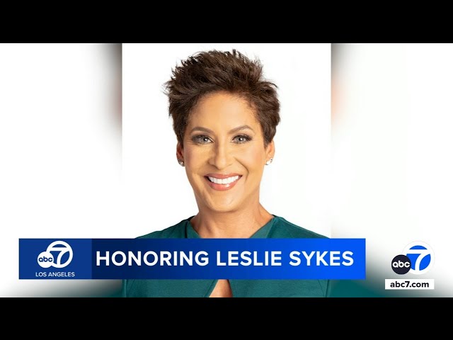 ⁣ABC7's Leslie Sykes celebrates 30 years with Eyewitness News