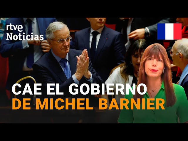 ⁣FRANCIA: La IZQUIERDA y la ULTRADERECHA se alían y tumban el GOBIERNO de MICHEL BARNIER | RTVE