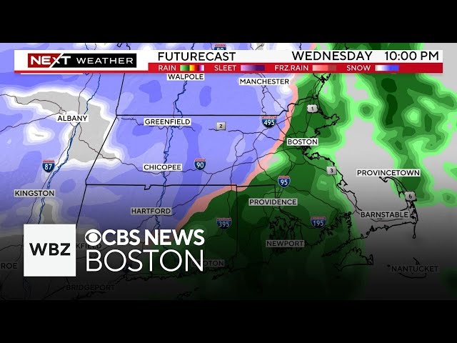 ⁣How much snow will Massachusetts get? Meteorologists give latest storm forecast.