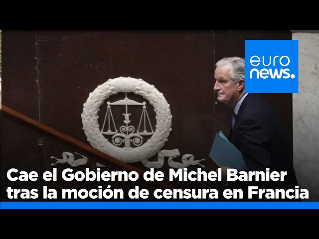 ⁣Francia: Cae el Gobierno de Barnier y se convierte en el más corto de la historia de la V …