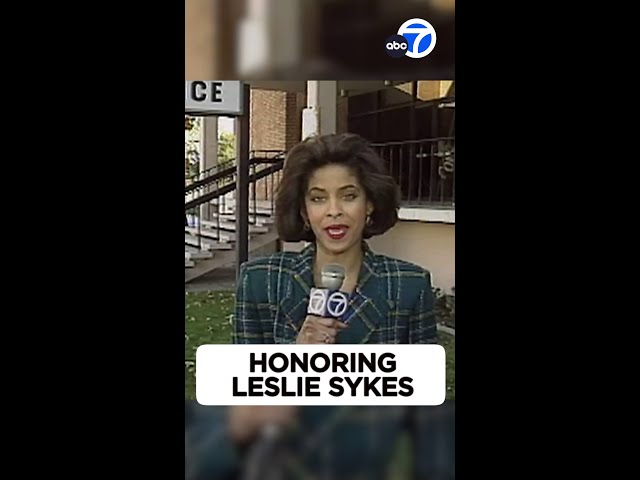 ⁣ABC7's Leslie Sykes celebrates 30 years with Eyewitness News