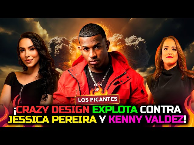 ⁣¡Crazy Design EXPLOTA contra Jessica Pereira y Kenny Valdez! | Vive el Espectáculo