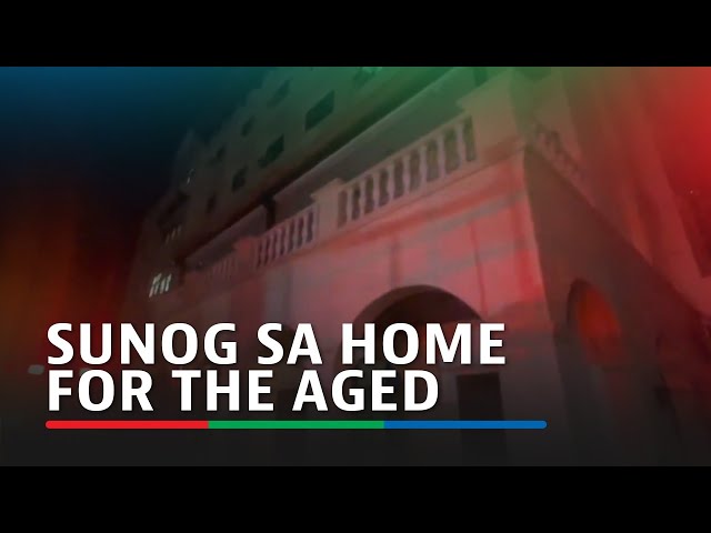 ⁣Sunog sumiklab sa Home for the Aged sa Malate, Maynila