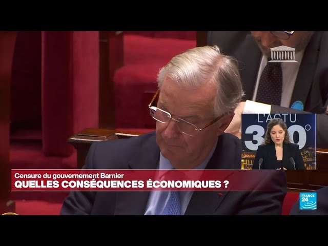 ⁣Censure du gouvernement Barnier : quelles conséquences économiques ? • FRANCE 24