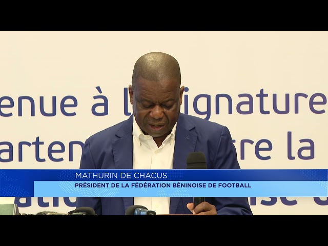 ⁣Partenariat FBF - Celtiis : 1,5 milliard au profit du football au Bénin