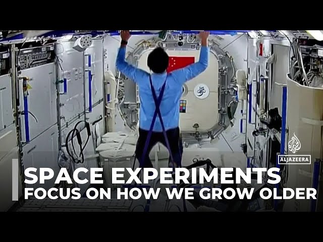 ⁣Secrets of ageing: Space experiments focus on how we grow older