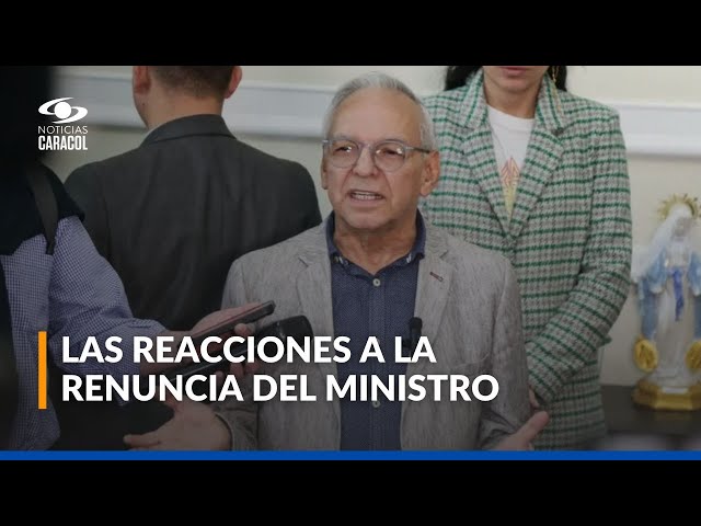 ⁣Reacciones a renuncia de Ricardo Bonilla como ministro de Hacienda